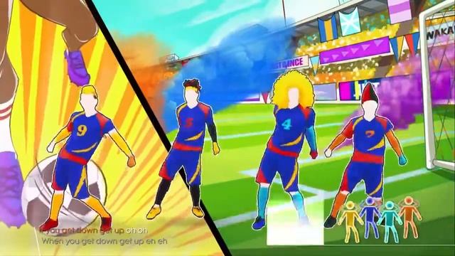 Just dance футболисты