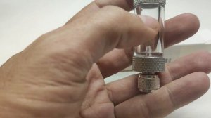 Счетчик пузырьков СО2 с обратным клапаном (установка в