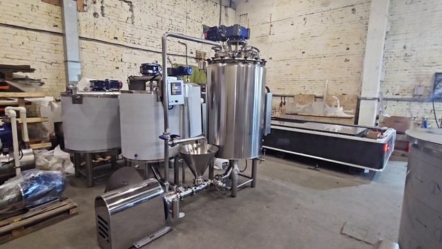 Линия зубной пасты 500 кг/ч смотреть онлайн