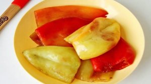 Жареный болгарский перец на зиму