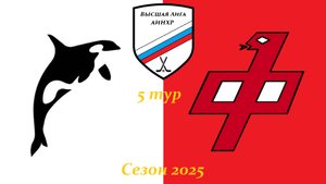 Косатка - Феникс 1:4 (Высшая Лига 2025 - 5 тур)