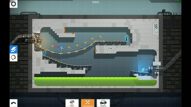 меня наняли в Aperture Science строителем мостов#Bridge Constructor Port смотреть онлайн