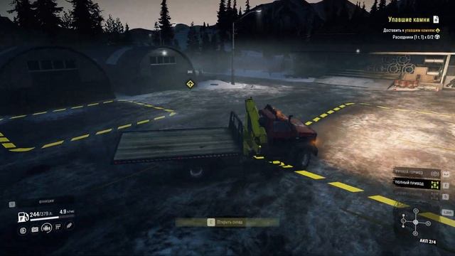 SnowRunner Задание Неудавшаяся доставка+Упавшие камни+Пом? смотреть онлайн