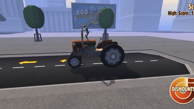 Turbo Dismount #1 Весёлая игра краш тест про машинки, трюки и а смотреть онлайн