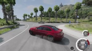Аккуратненькая суета в BeamNg Drive