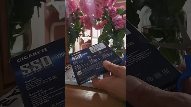 Распаковка ssd gigabyte 120 смотреть онлайн
