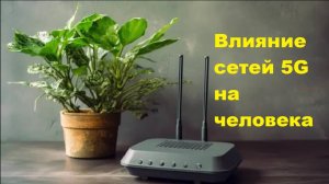 Влияние сетей 5G на человека