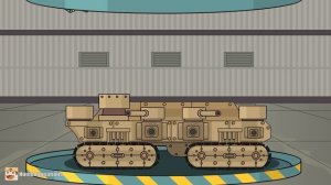 HomeAnimations – Мультики про танки  Создание Американского кв-44 патриот - мультики про танки