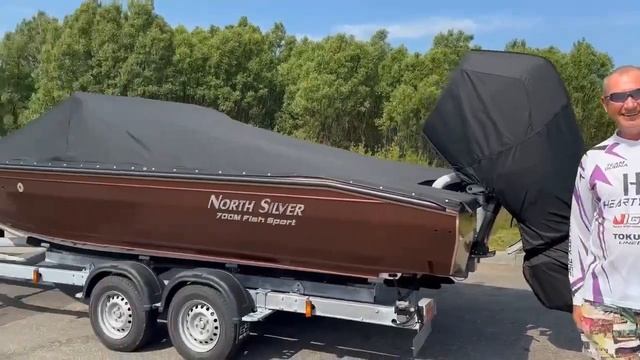 Лодка North Silver 700 с двигателем Mercury V10 400 смотреть онлайн