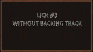 Blues Licks With Chord Tones