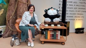 Прогулки по Москве.Библиотека на Пушкинской площади.Дуб зеленый и Кот учёный. Фонтан Пушкинский