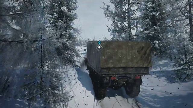 SNOWRUNNER РАЗВЕДКА КАРТЫ НА УРАЛ 375д смотреть онлайн