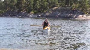 Эскимосский переворот на морском каяке Valley Qboat