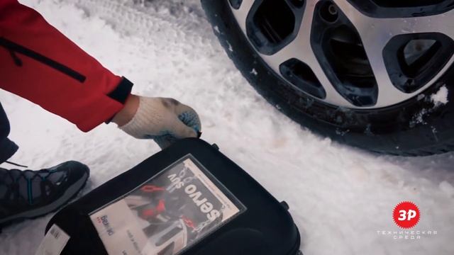 Как улучшить проходимость машины на снегу? Тест цепей смотреть онлайн