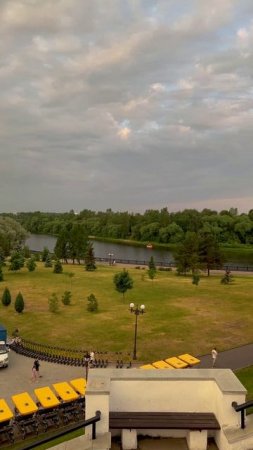 Стрелка. Ярославль. Волжская набережная.