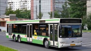 Поездка на автобусе МАЗ-107.466 № 02295 (040761) Маршрут № 617 Москва.