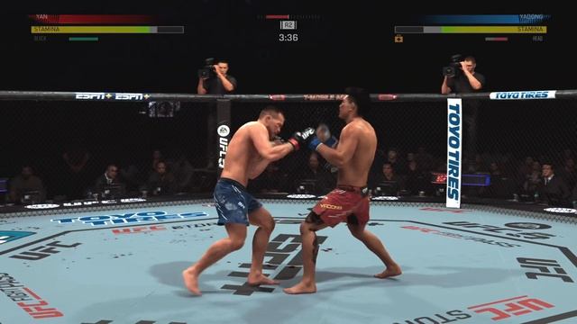 Пётр Ян vs Сун Ядун ПОЛНЫЙ БОЙ UFC 299 (cpuVScpu) смотреть онлайн