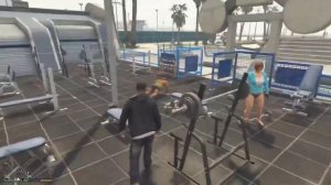 В Лос-Сантосе появился спортзал в гта 5 (теперь у Франк?