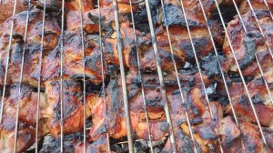 Мой рецепт приготовления шашлыка из бедра индейки #шашлык #еда #мясо #вкусно #жарим