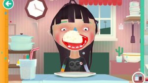 Белый еда🤍🍚 игра toca kitchen 2 toca Boca jr