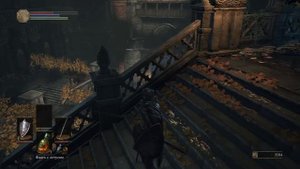 Dark Souls 3. #3. Высокая стена Лотрика - 2-й костер. Босс- Ворд?