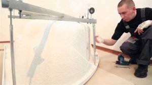 Установка каркаса на ванну Тритон