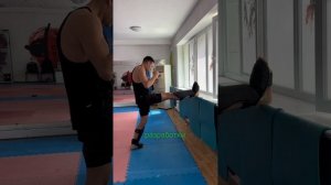 Муай Тай - фронт кик #мма #удары #тренировка #спорт #бокс #муайтай