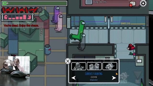 Играем в Among Us с бабушкой №2 #amongus #приколы #юмор #дети смотреть онлайн