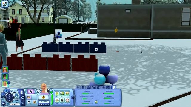 The Sims 3 Сверхъестественное#11 Дождливое Рождество! смотреть онлайн