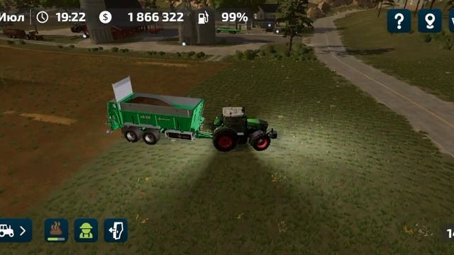 FS23 удобрение полей навозом смотреть онлайн