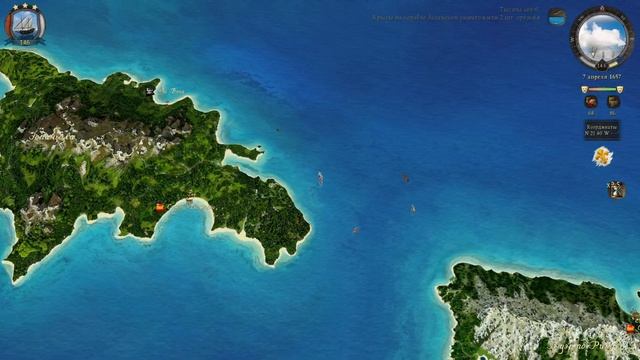 Caribbean Legend(Корсары:Каждому своё)-Под Чёрным флагом(Част? смотреть онлайн