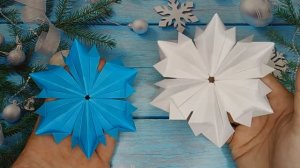 Как сделать красивые бумажные СНЕЖИНКИ ❄️