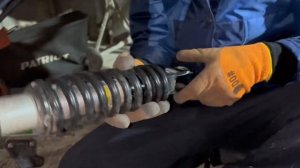 РАЗБОРКА ЗАДНЕЙ ПОДВЕСКИ  И ПЕРЕДНЕГО КОЛЕСА НА SHARMAX 280