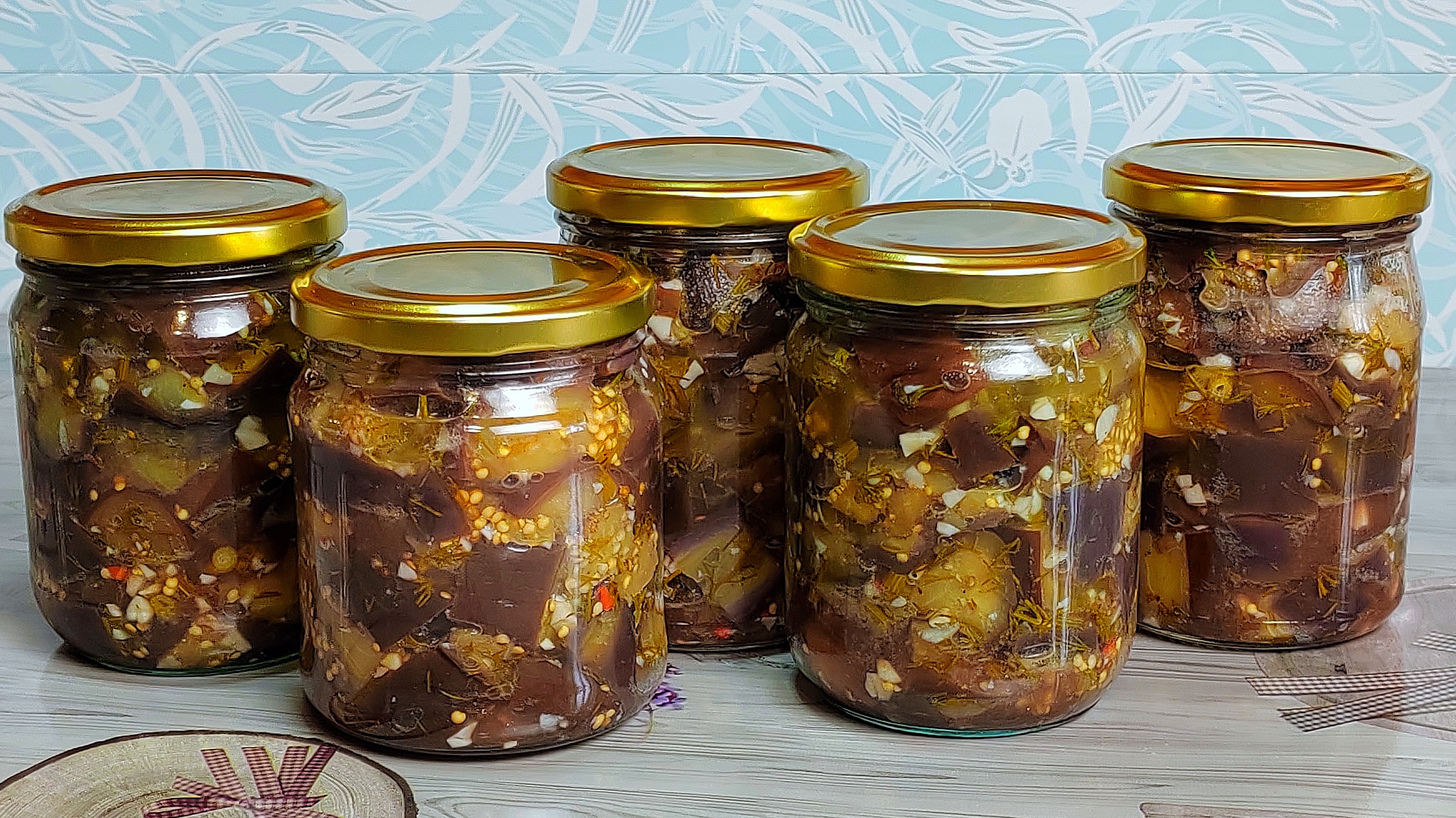 Баклажаны на зиму вкуснее грибов!!! Зимой не пожалеете, что заготовили.