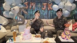 Чимин и Чонгук: перевод прямого эфира в честь возвращения из армии