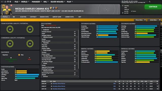 Franchise Hockey Manager 10 / Бруклинские Волки #26 смотреть онлайн