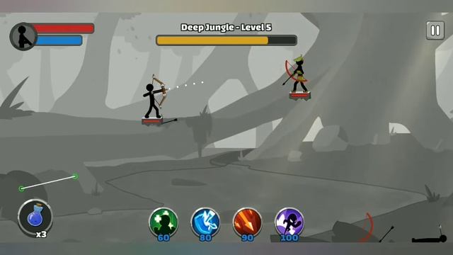 Прохождение игры Stickfight Archer #1 смотреть онлайн