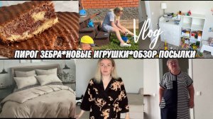 VLOG: Мы в ШОКЕ/Пирог ЗЕБРА/Обзор ПОСЫЛКИ/Новые ИГРУШКИ/Как ВЫРОС!/Западные ЦЕННОСТИ
