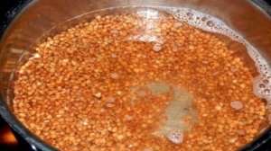 Гречка с морковью