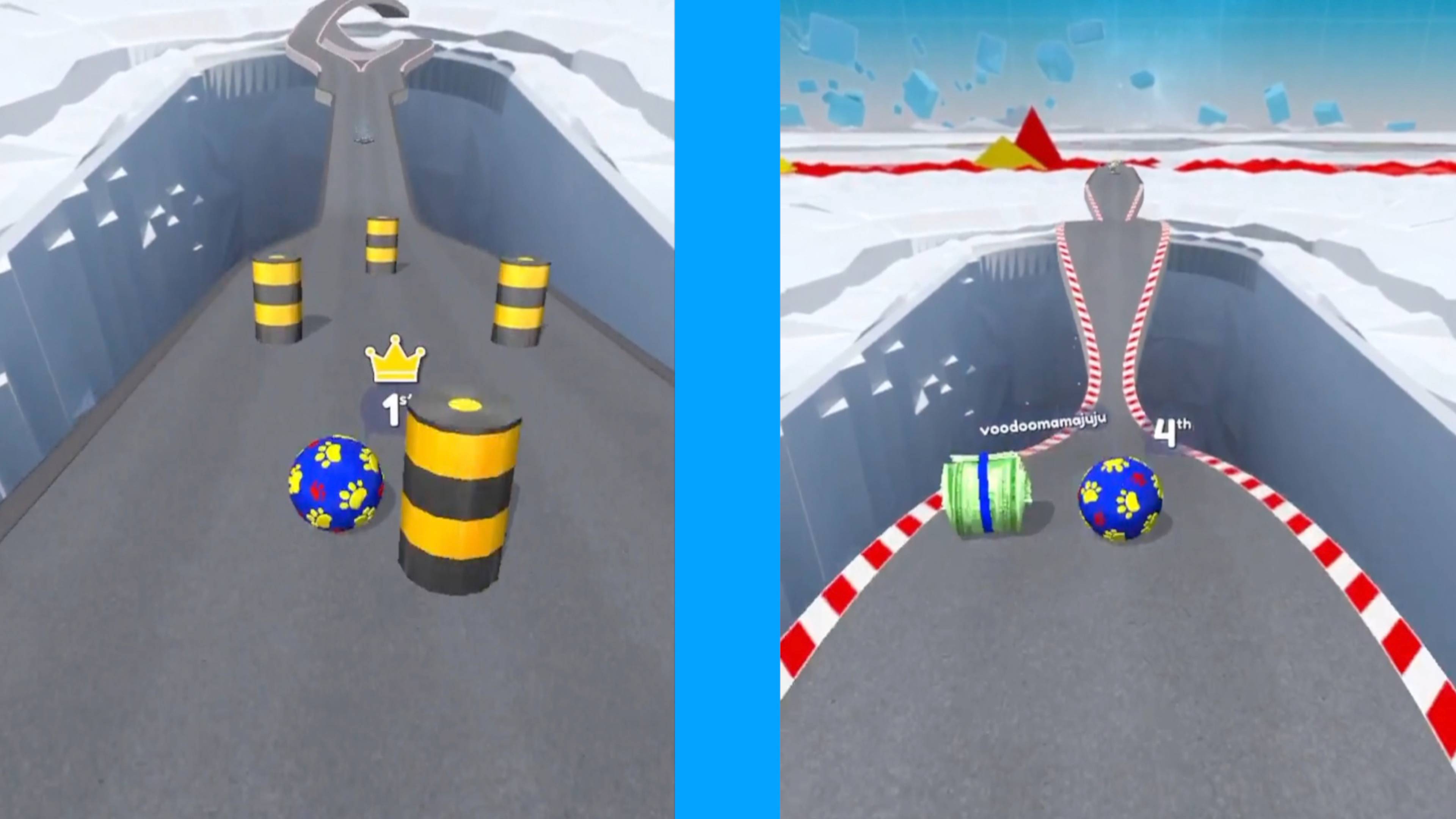Going balls All Levels Gameplay IOS Android Going Balls Level 691 Race
