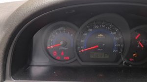 Проверка работы датчика ДПКВ Chevrolet Lacetti