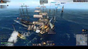 World Of Sea Battle плаваем на новом корабле HMS Mordaunt