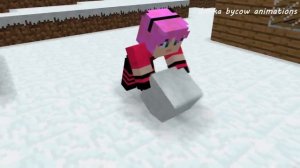 Диллерон и Миникотик  Малыш Эндермен  Minecraft Мультики про Летсплейщиков Майнкрафт Анимация 2   Y