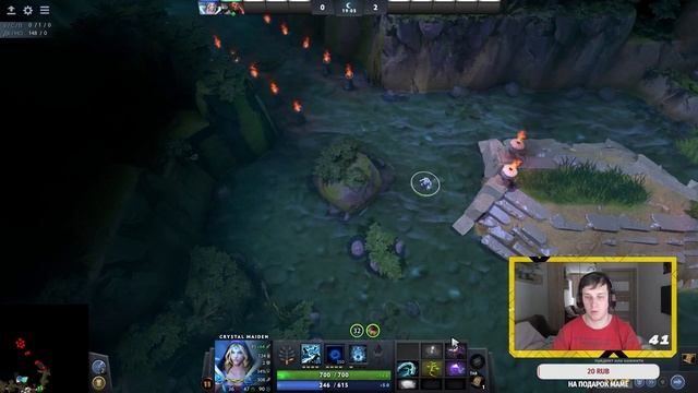 КАК ЭТО ПРОЙТИ?! Dota customs: EVO Land серия 3 смотреть онлайн