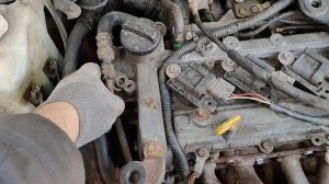 Снятие замена выпускного коллектора Toyota duet/Daihatsu sirion