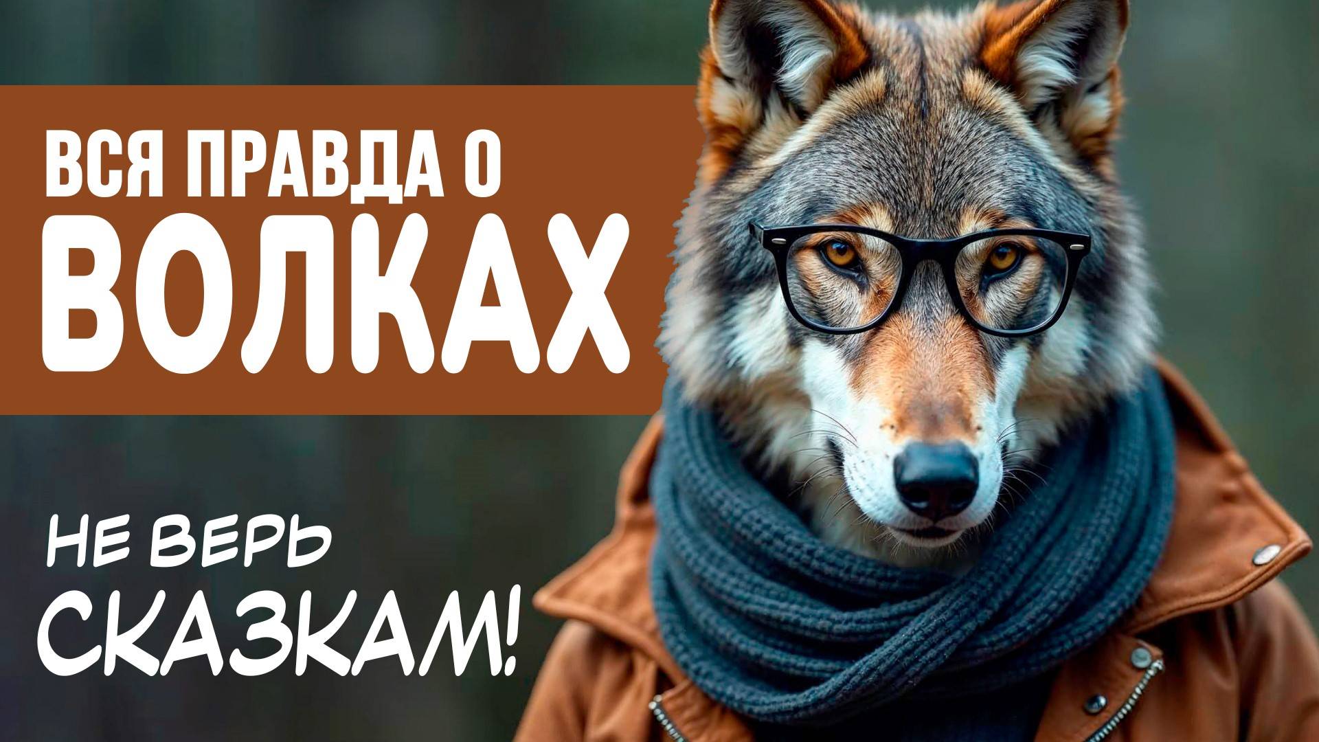 🐺 ВОЛК: лесной супергерой или злой разбойник? Разбираемся!