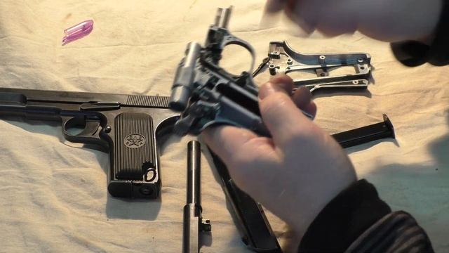 Ремонт пневматического пистолета ТТ смотреть онлайн