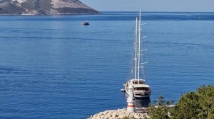 Утренний вид из апартаментов Kayahan Hotel Kas. Умиротворение