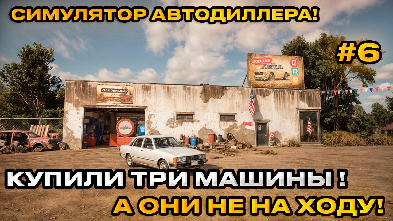 Car Dealer Simulator - Симулятор перекупа! ТРИ ТАЧКИ НЕ НА ХОДУ [ПРОХОЖДЕНИЕ] [6]