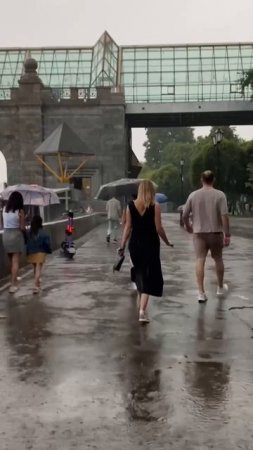 🌧️Из-за непогоды городские службы Москвы переведены в режим повышенной готовности🌧️
